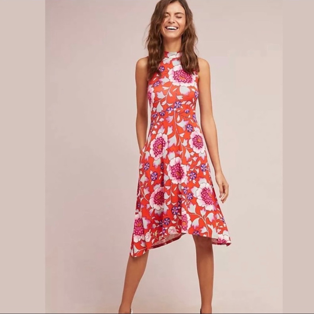 Anthropologie Floral Summer Dress by Maeve XS